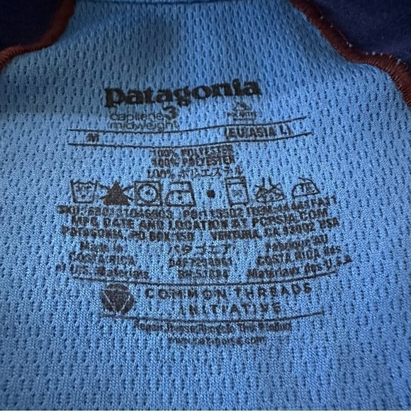 Patagonia Capilene 3 Midweight Zip Neck Pullover - Picture 3 of 4